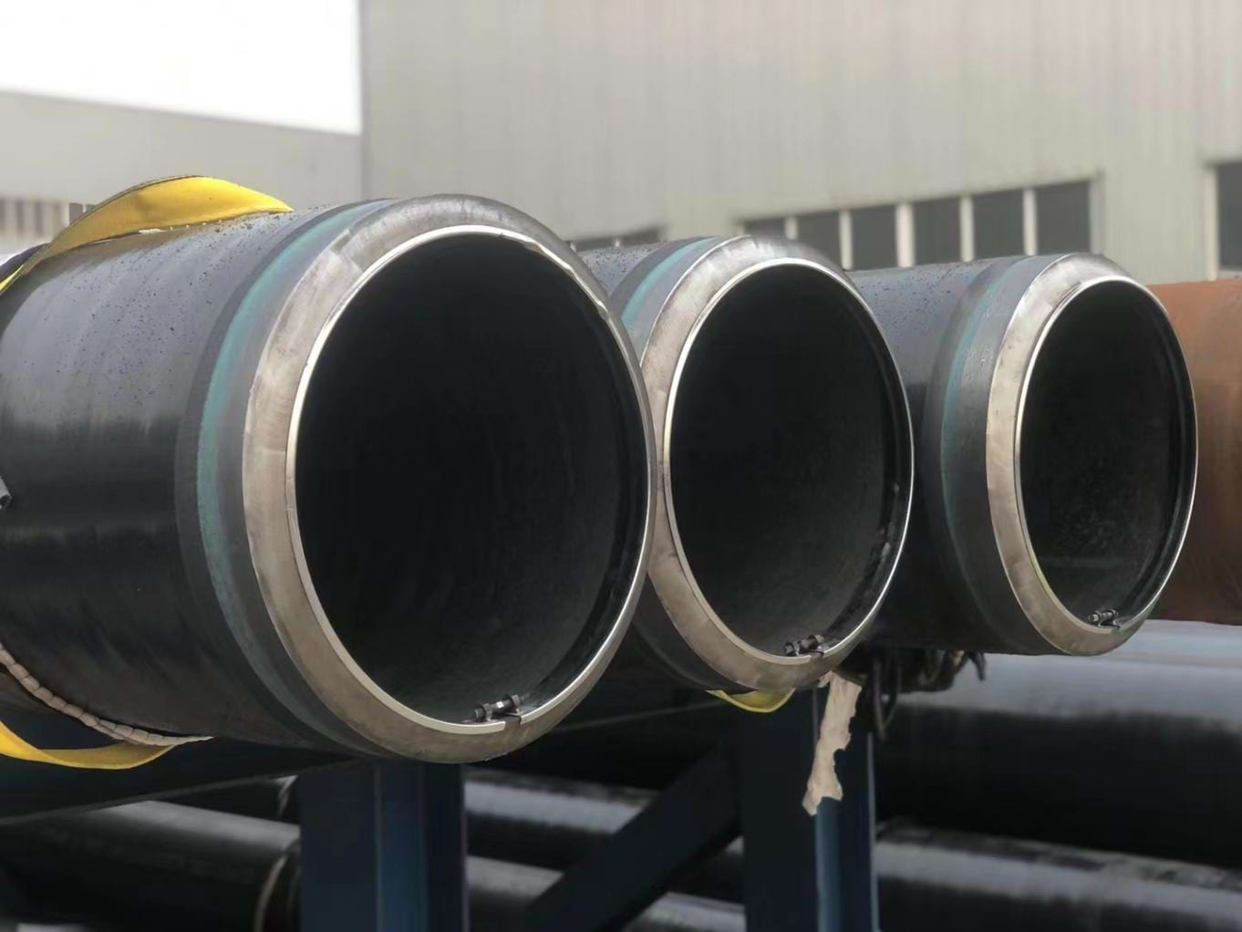 Full manufacturing process flow — seamless line pipe